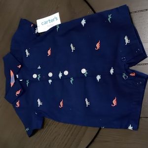 🌞🎉 Infant Dinosaur one-piece